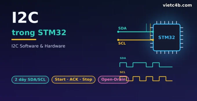 I2C trong STM32: I2C Software và Hardware chi tiết